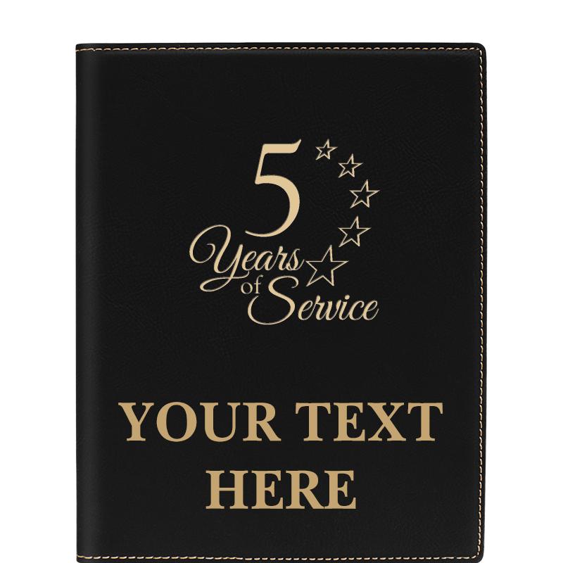 LEATHERETTE PORTFOLIO NOTEPAD