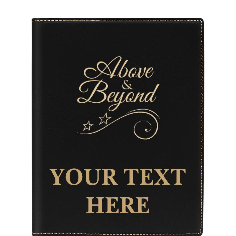 LEATHERETTE PORTFOLIO NOTEPAD