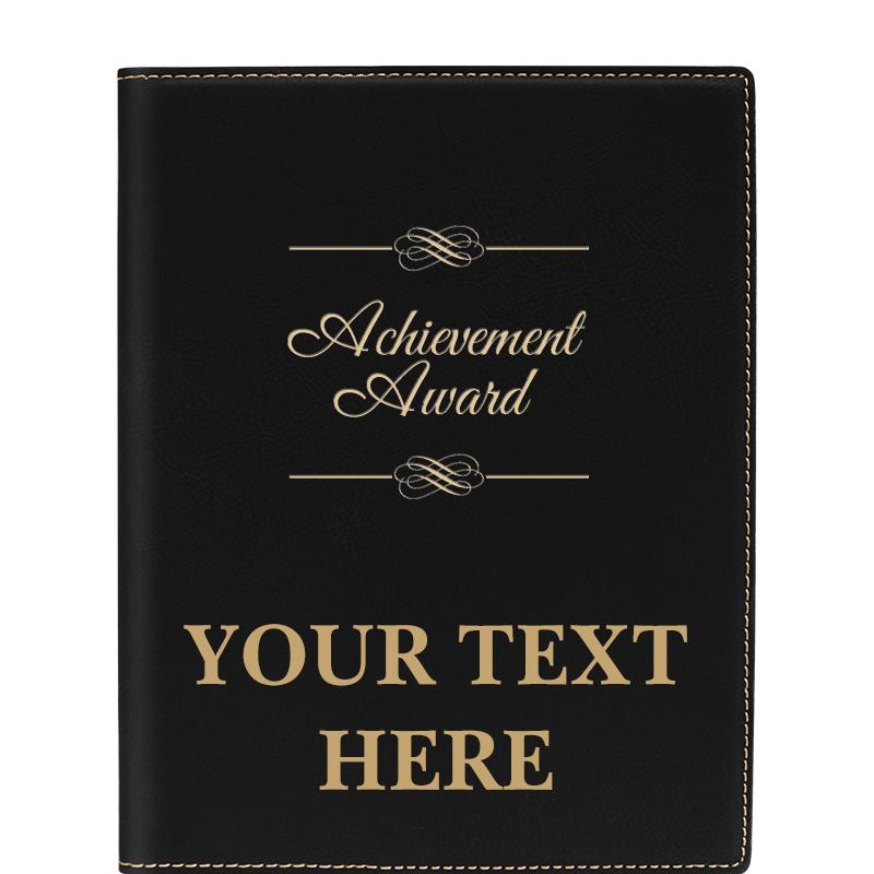 LEATHERETTE PORTFOLIO NOTEPAD