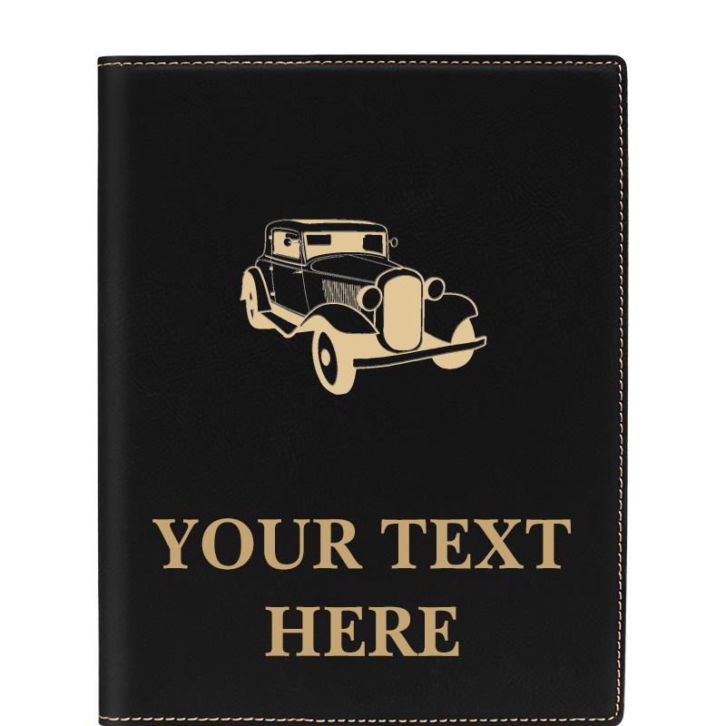 LEATHERETTE PORTFOLIO NOTEPAD