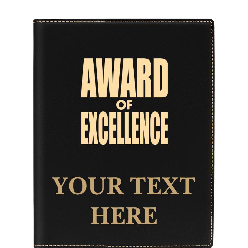 LEATHERETTE PORTFOLIO NOTEPAD