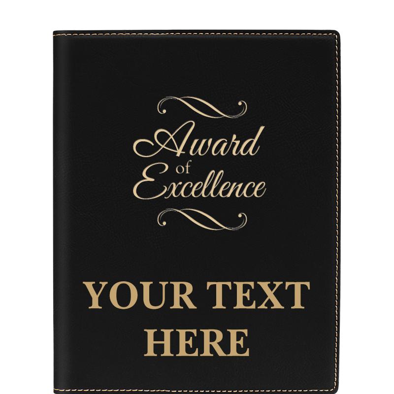 LEATHERETTE PORTFOLIO NOTEPAD