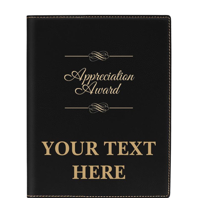 LEATHERETTE PORTFOLIO NOTEPAD