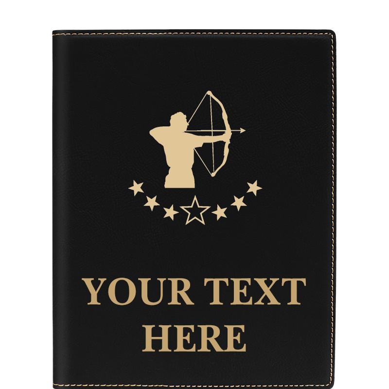 LEATHERETTE PORTFOLIO NOTEPAD