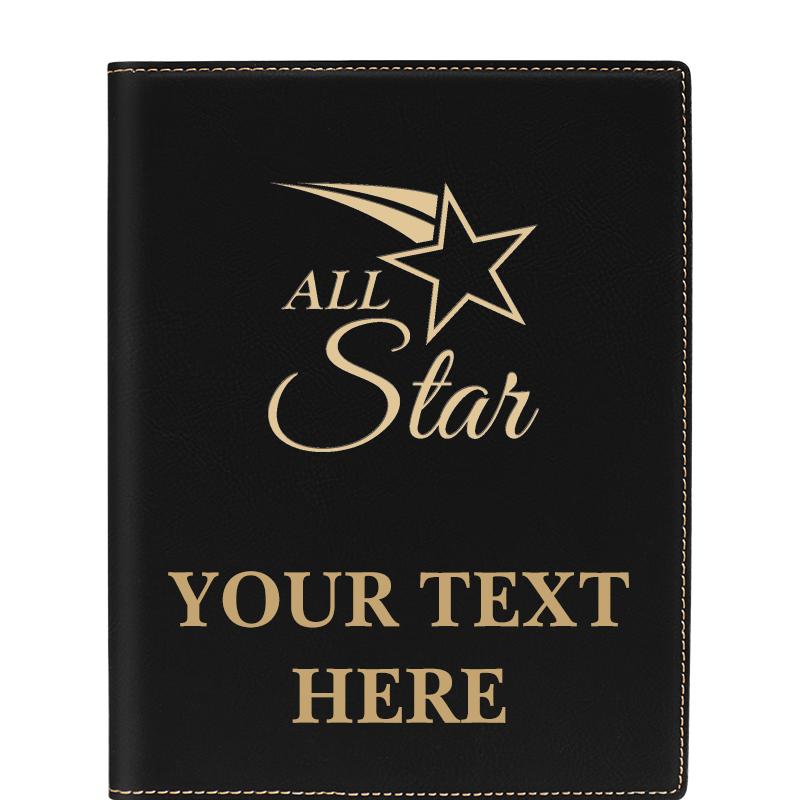 LEATHERETTE PORTFOLIO NOTEPAD