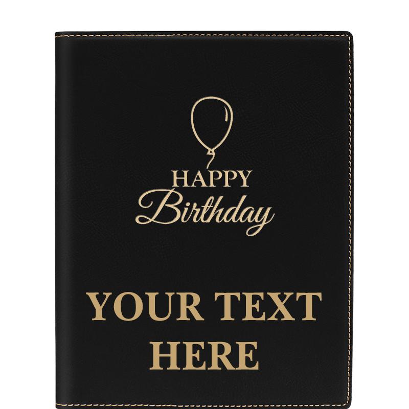 LEATHERETTE PORTFOLIO NOTEPAD