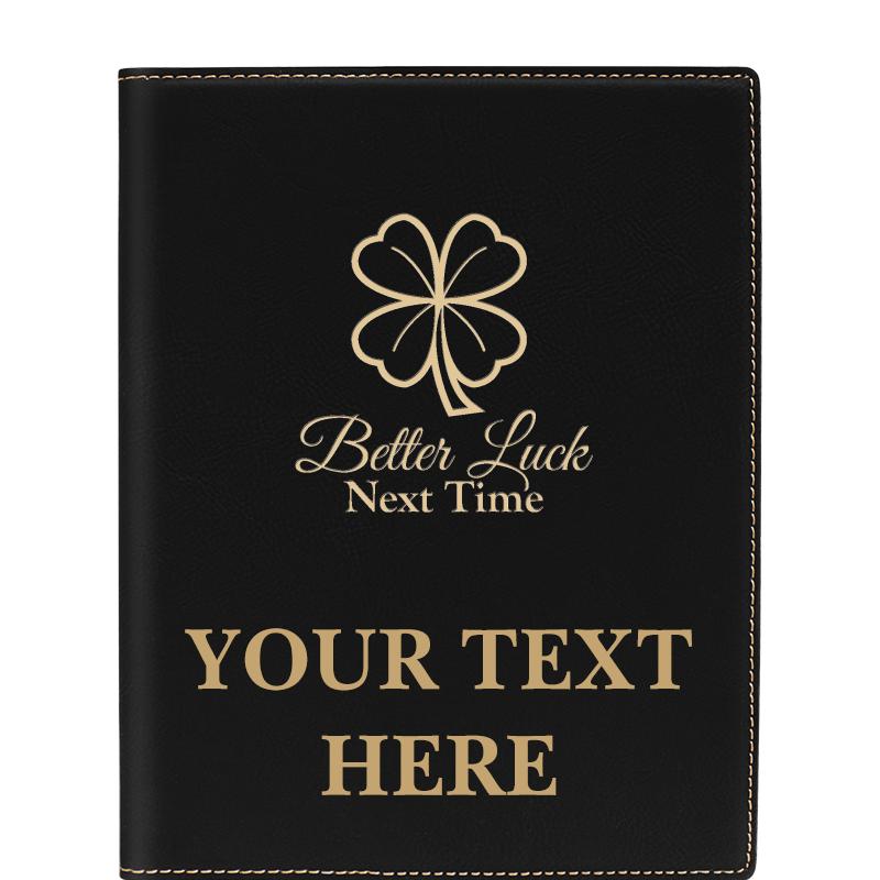 LEATHERETTE PORTFOLIO NOTEPAD
