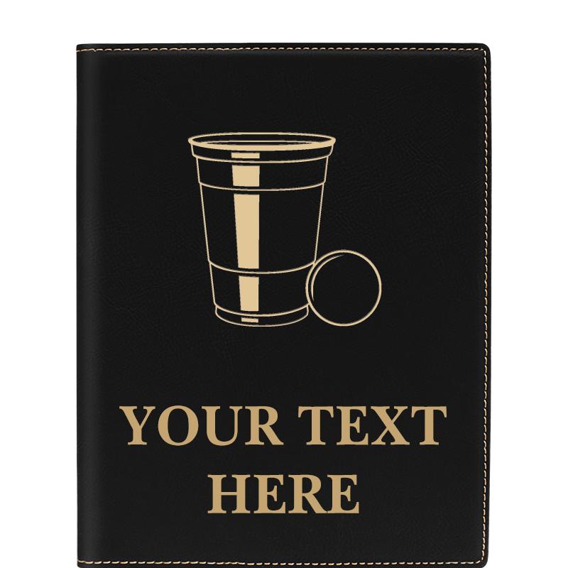 LEATHERETTE PORTFOLIO NOTEPAD