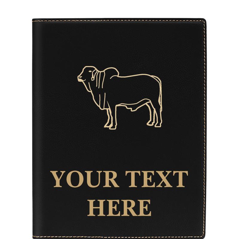 LEATHERETTE PORTFOLIO NOTEPAD