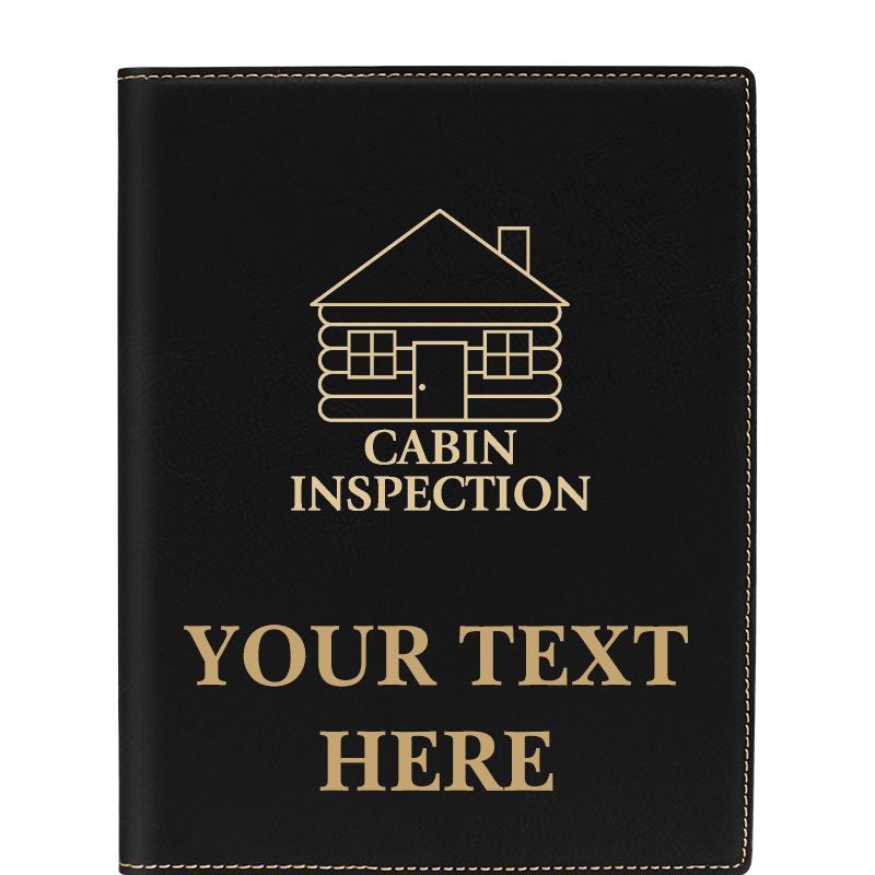 LEATHERETTE PORTFOLIO NOTEPAD