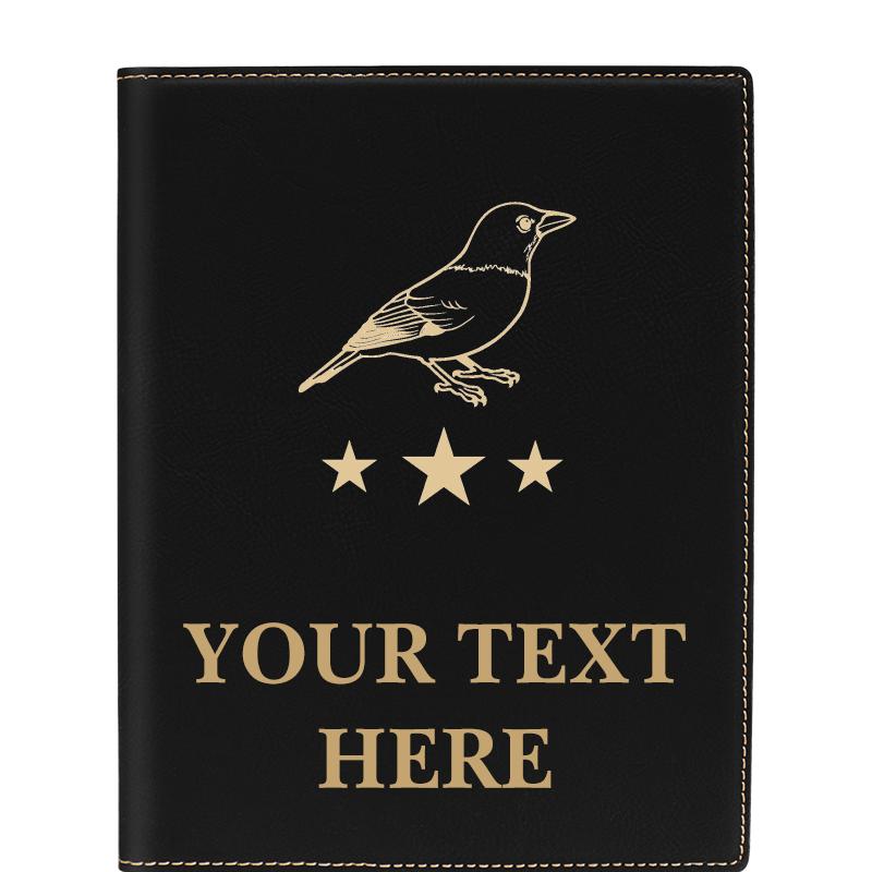 LEATHERETTE PORTFOLIO NOTEPAD