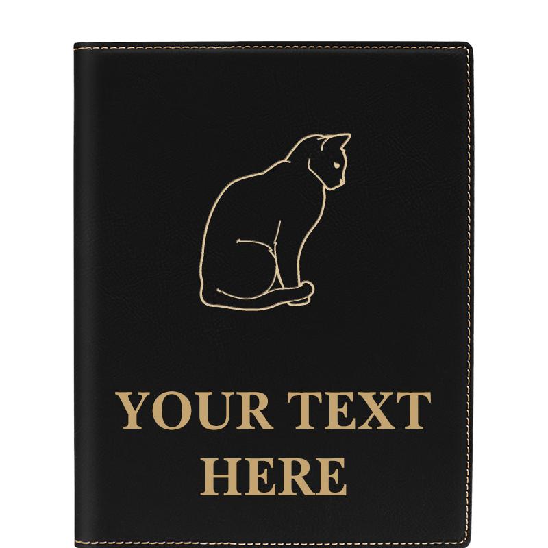 LEATHERETTE PORTFOLIO NOTEPAD