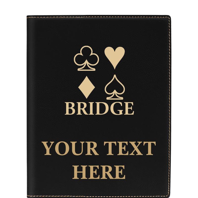 LEATHERETTE PORTFOLIO NOTEPAD