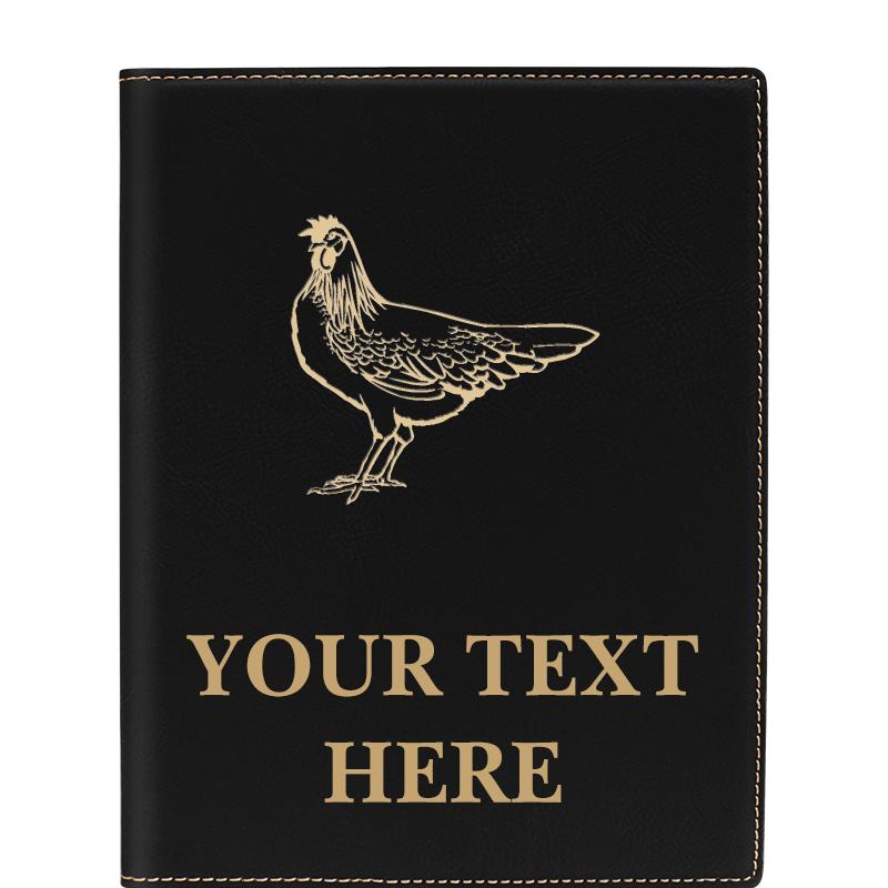 LEATHERETTE PORTFOLIO NOTEPAD