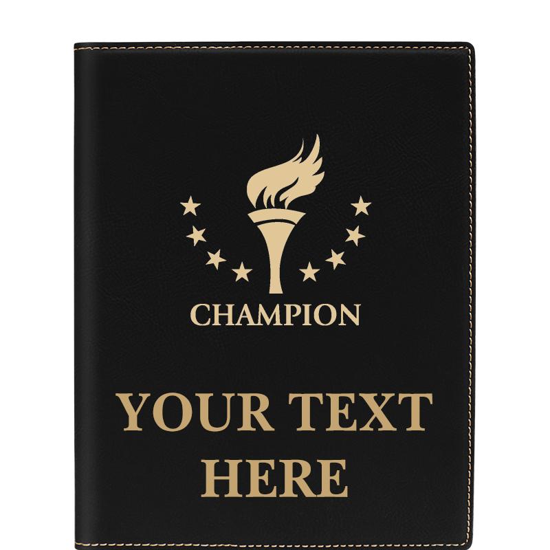 LEATHERETTE PORTFOLIO NOTEPAD