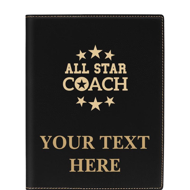 LEATHERETTE PORTFOLIO NOTEPAD