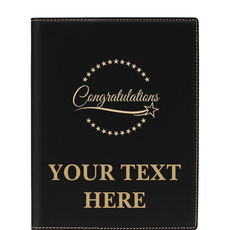 LEATHERETTE PORTFOLIO NOTEPAD