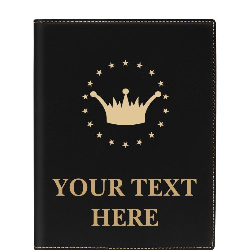 LEATHERETTE PORTFOLIO NOTEPAD