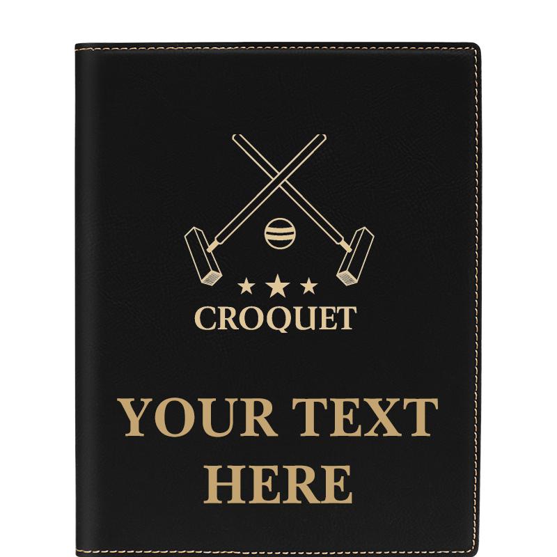 LEATHERETTE PORTFOLIO NOTEPAD