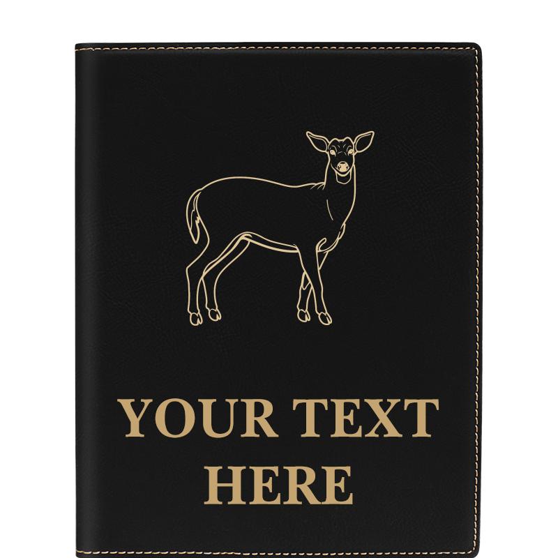 LEATHERETTE PORTFOLIO NOTEPAD