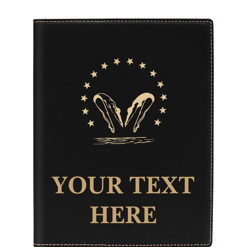 LEATHERETTE PORTFOLIO NOTEPAD