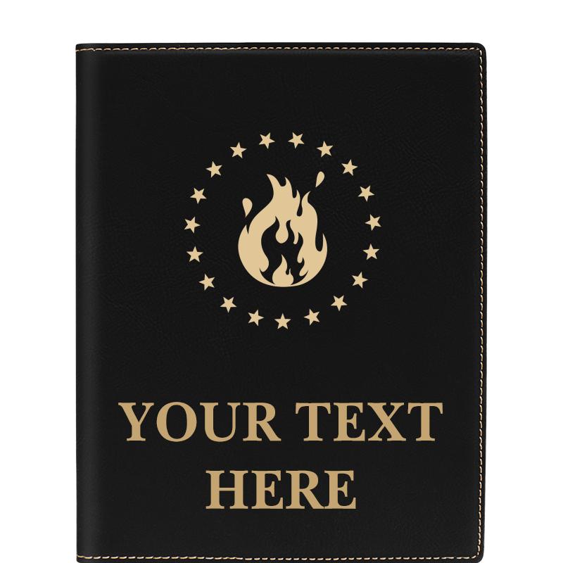 LEATHERETTE PORTFOLIO NOTEPAD