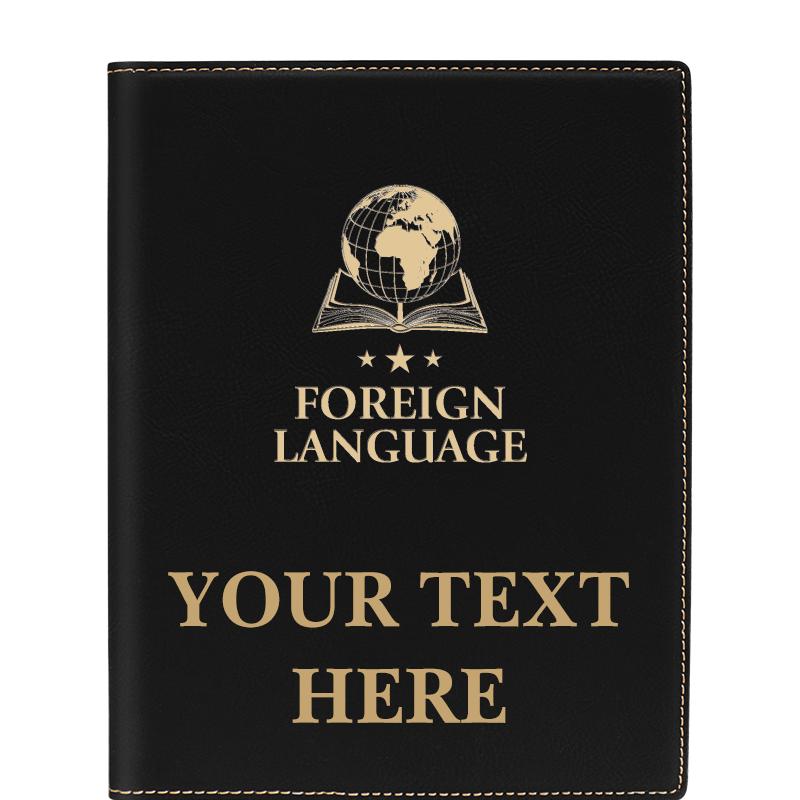 LEATHERETTE PORTFOLIO NOTEPAD