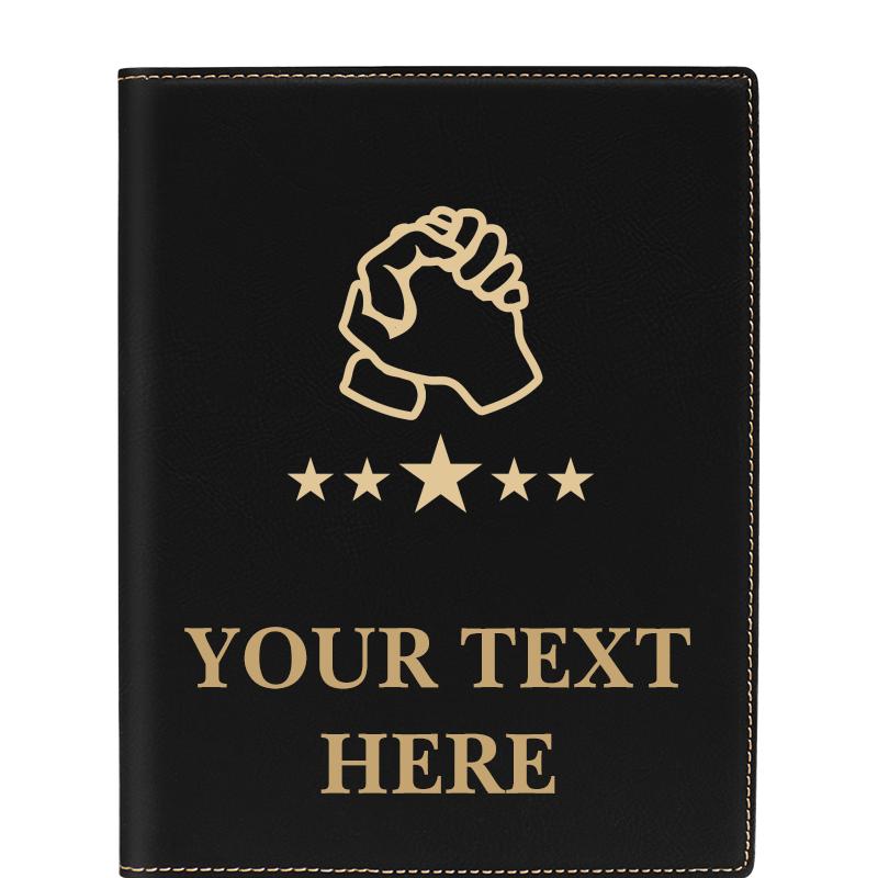 LEATHERETTE PORTFOLIO NOTEPAD