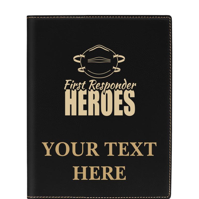 LEATHERETTE PORTFOLIO NOTEPAD