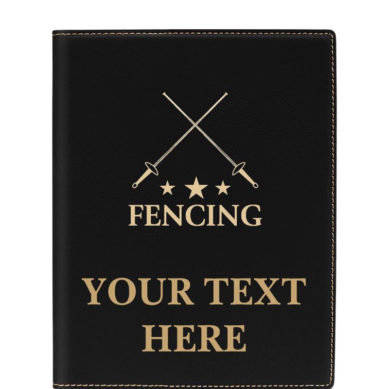 LEATHERETTE PORTFOLIO NOTEPAD