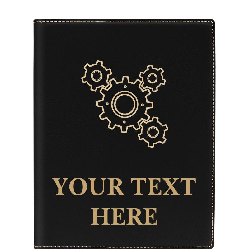 LEATHERETTE PORTFOLIO NOTEPAD