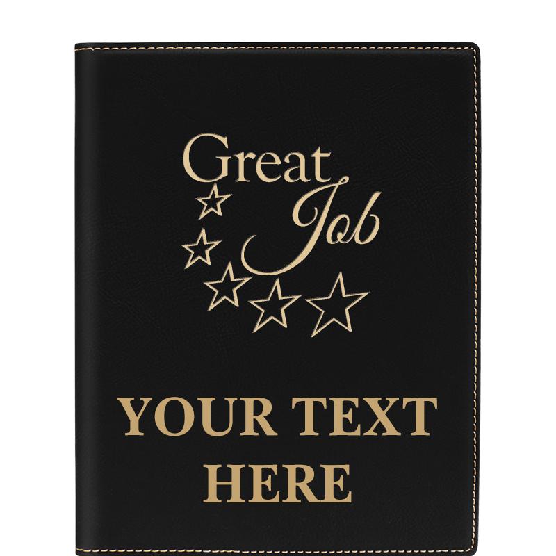 LEATHERETTE PORTFOLIO NOTEPAD