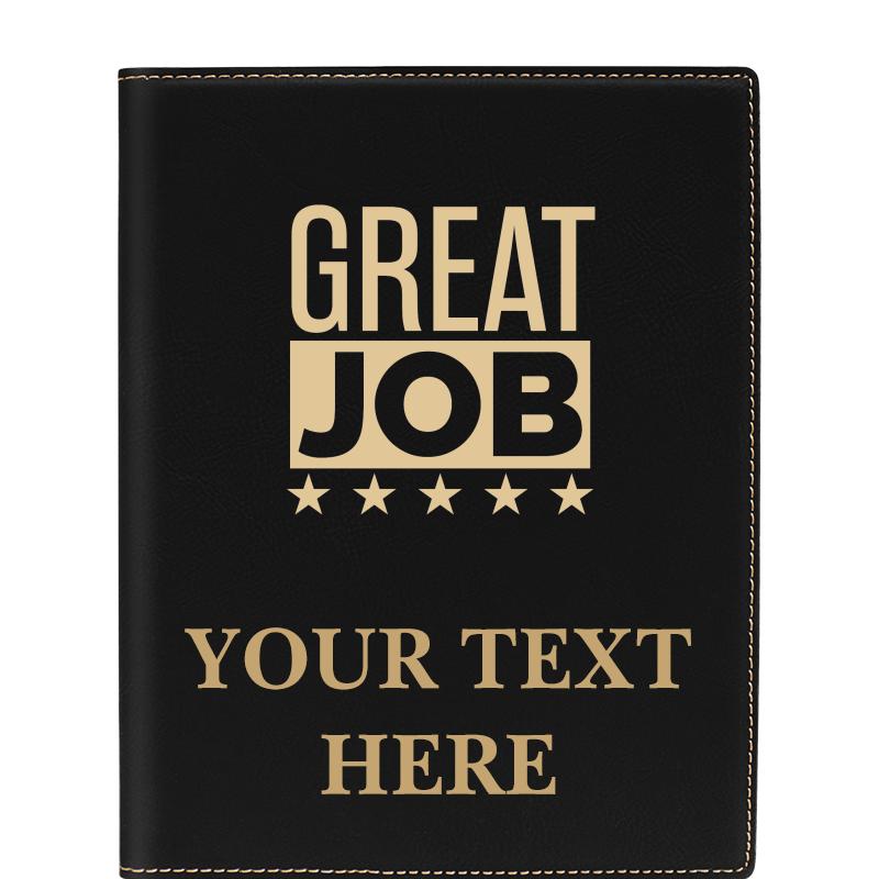 LEATHERETTE PORTFOLIO NOTEPAD