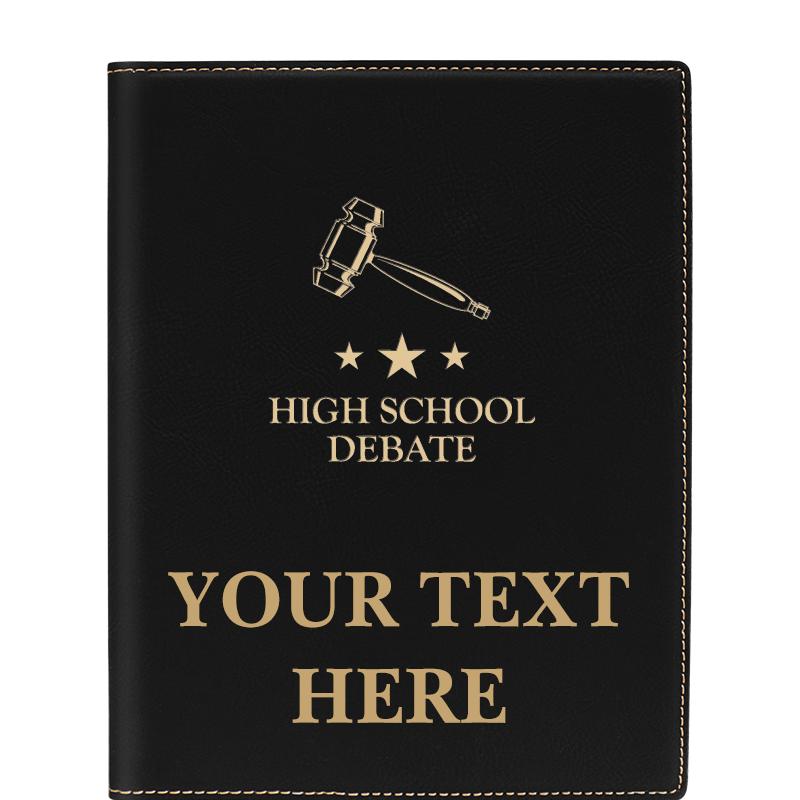 LEATHERETTE PORTFOLIO NOTEPAD