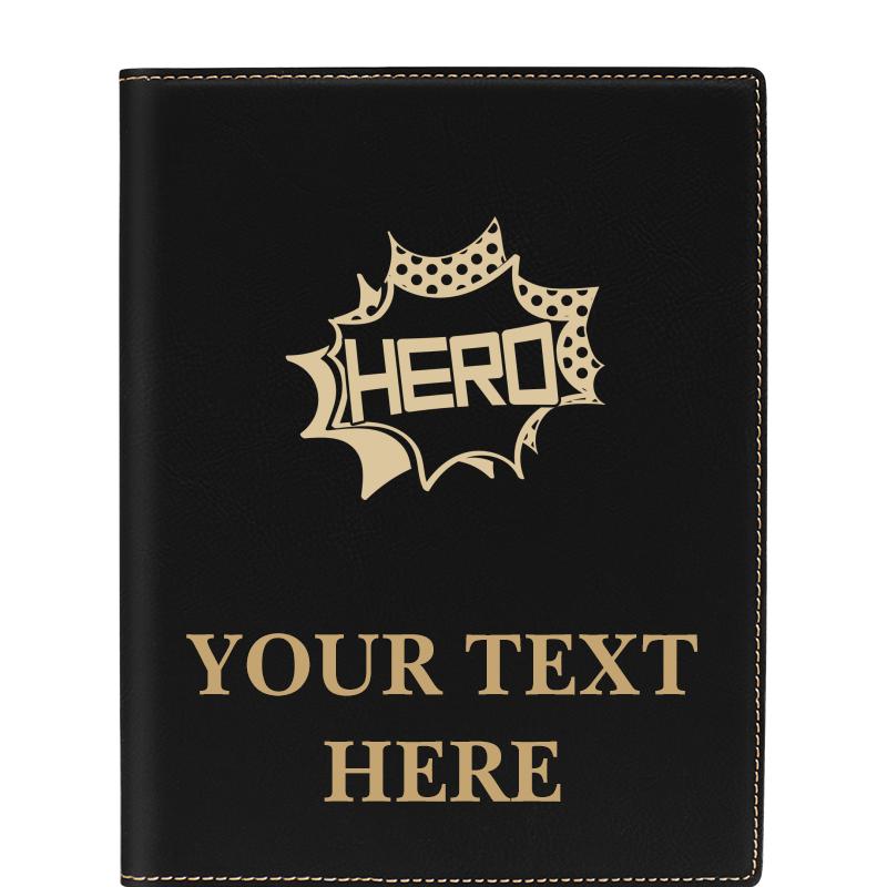 LEATHERETTE PORTFOLIO NOTEPAD