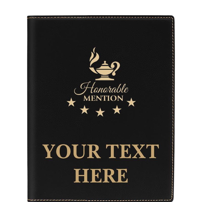 LEATHERETTE PORTFOLIO NOTEPAD