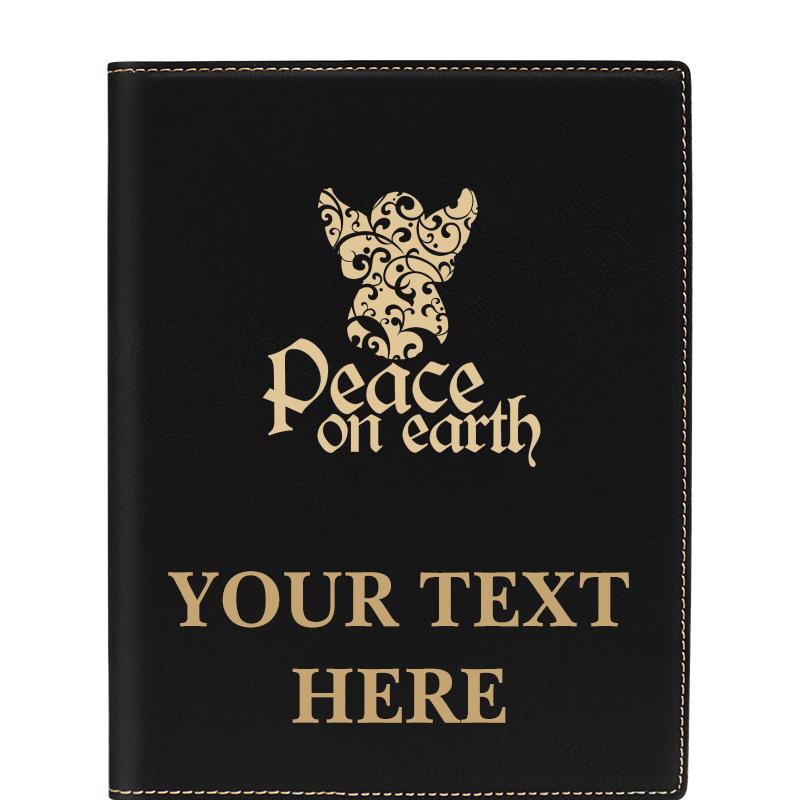 LEATHERETTE PORTFOLIO NOTEPAD