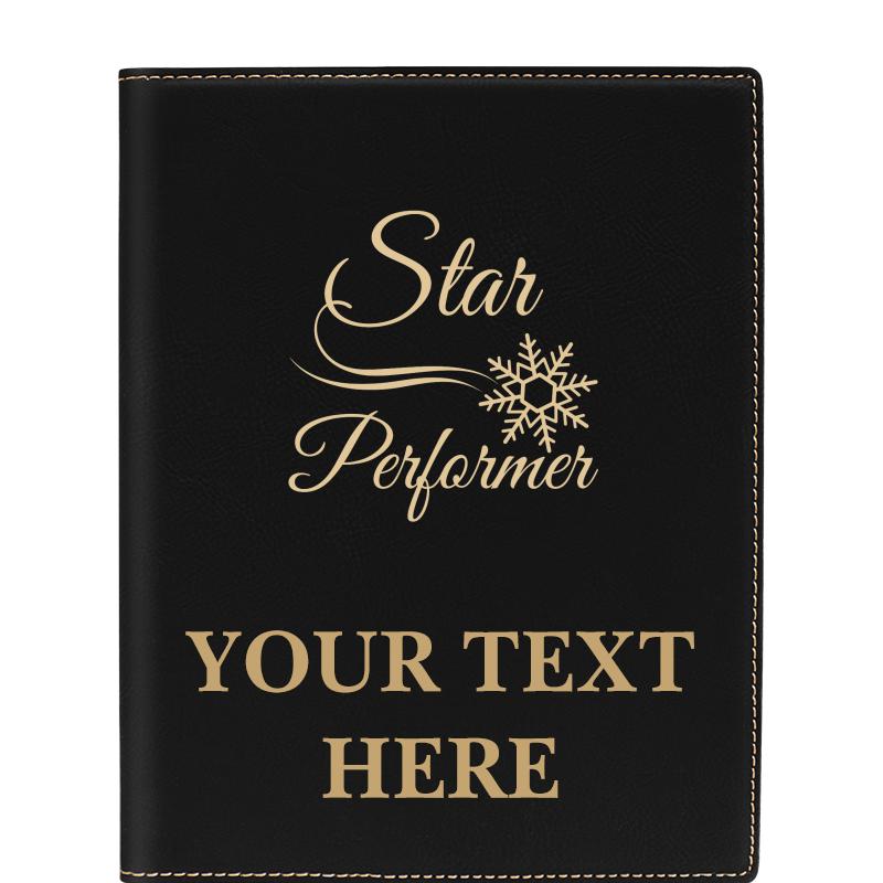 LEATHERETTE PORTFOLIO NOTEPAD