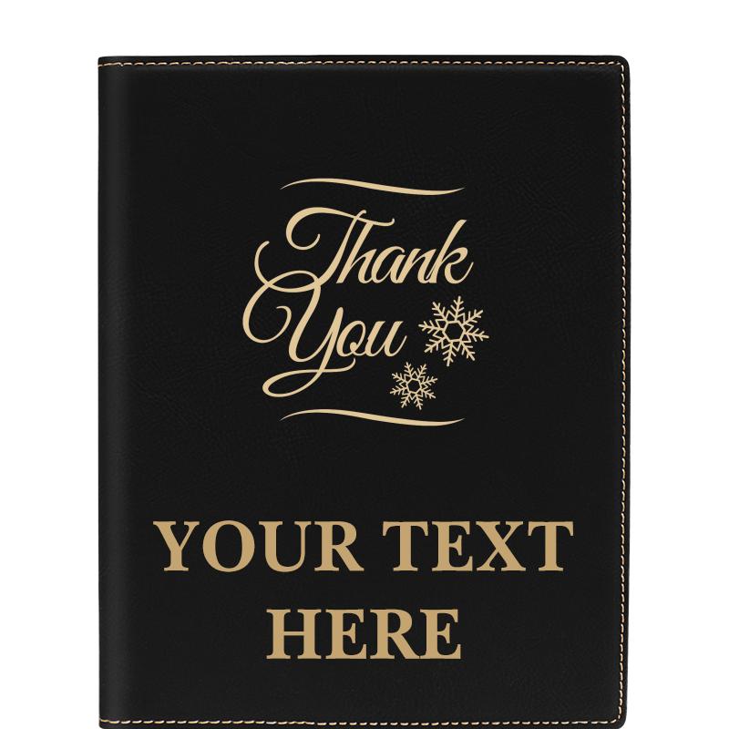 LEATHERETTE PORTFOLIO NOTEPAD