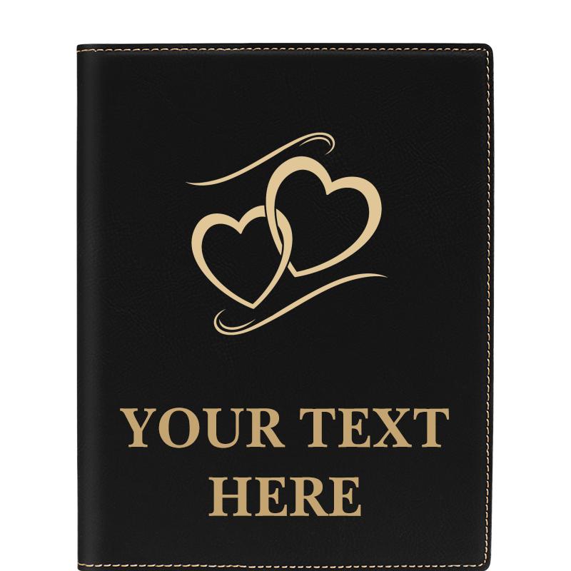 LEATHERETTE PORTFOLIO NOTEPAD