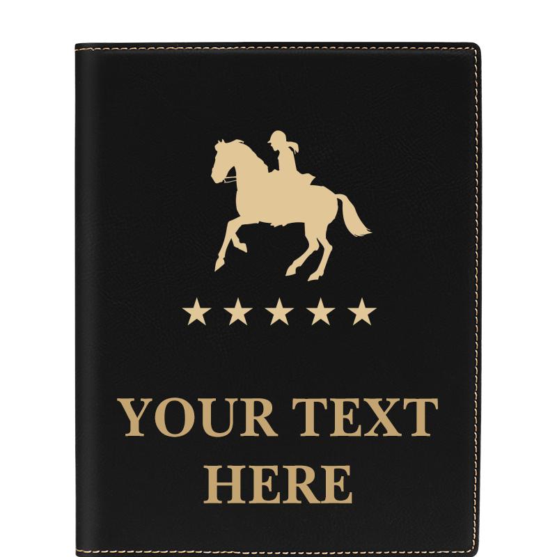 LEATHERETTE PORTFOLIO NOTEPAD