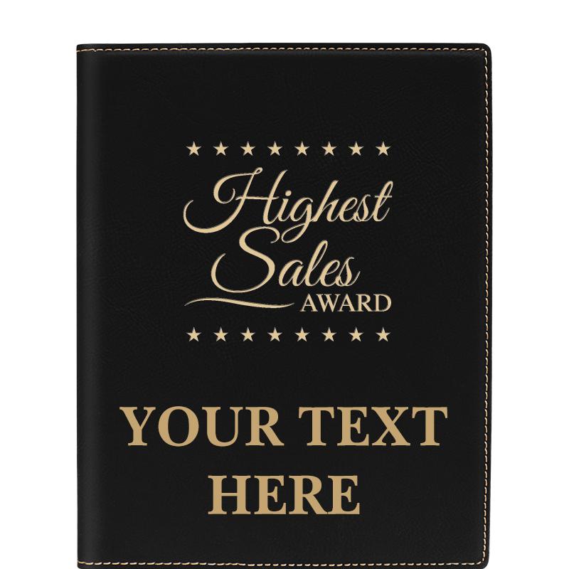 LEATHERETTE PORTFOLIO NOTEPAD