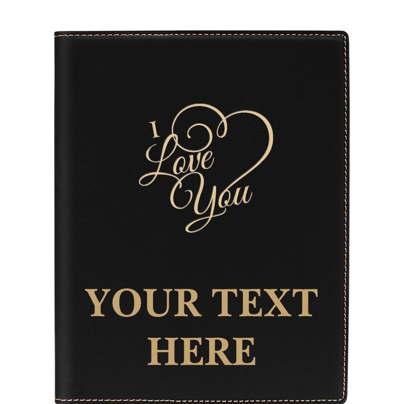 LEATHERETTE PORTFOLIO NOTEPAD