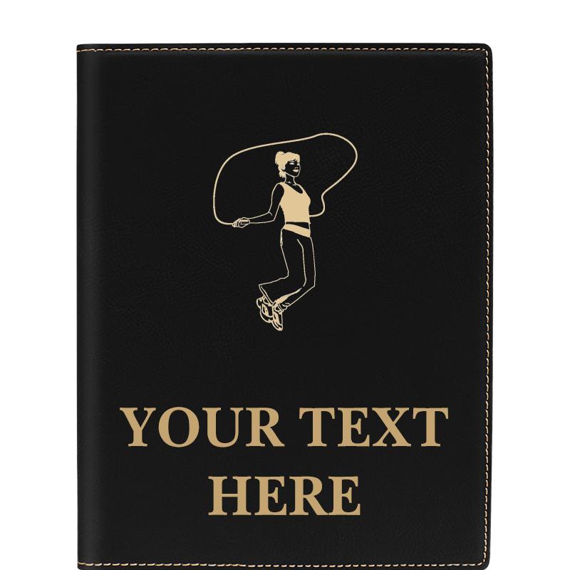 LEATHERETTE PORTFOLIO NOTEPAD