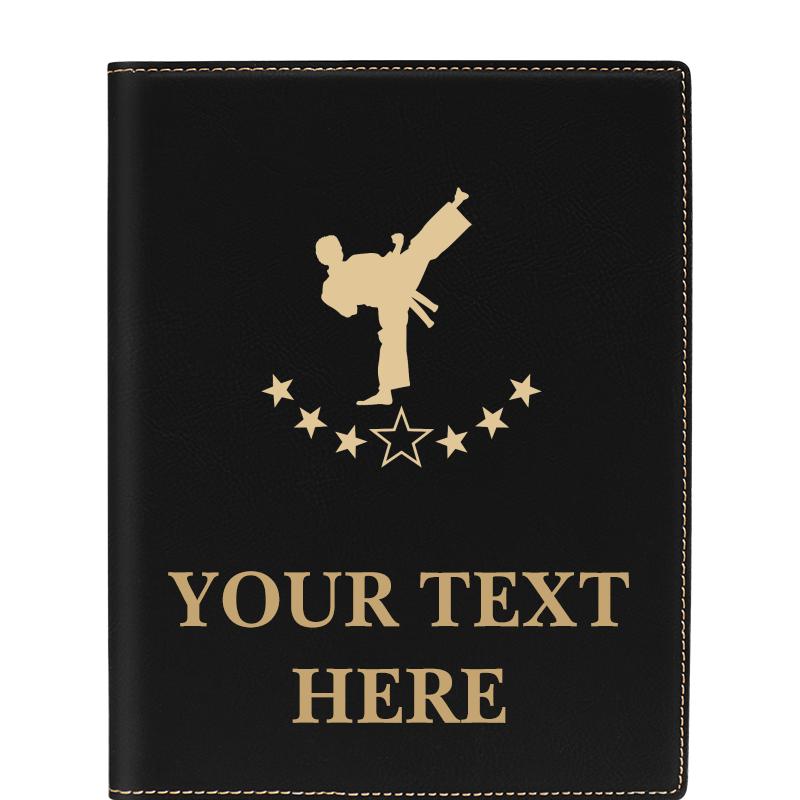 LEATHERETTE PORTFOLIO NOTEPAD