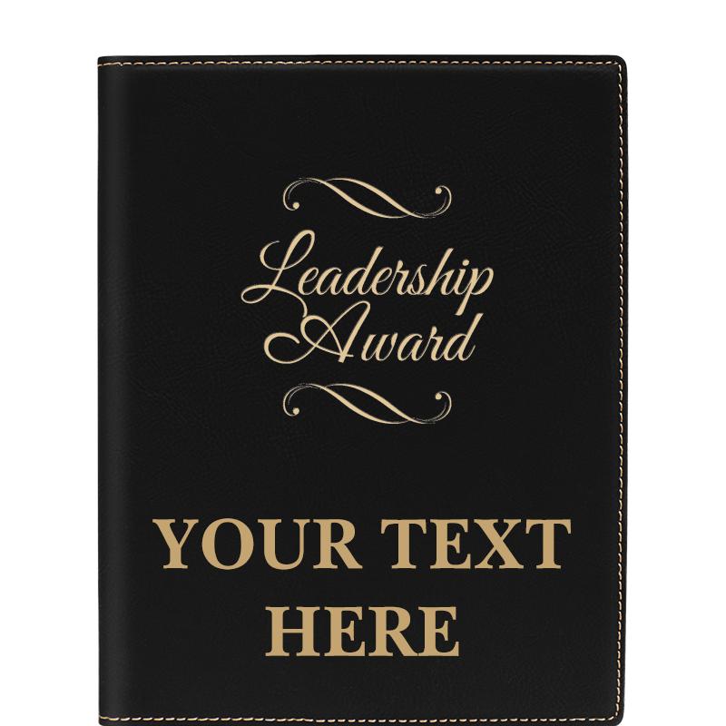 LEATHERETTE PORTFOLIO NOTEPAD