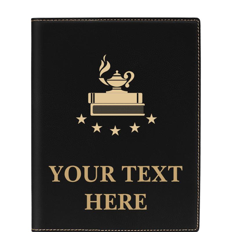 LEATHERETTE PORTFOLIO NOTEPAD