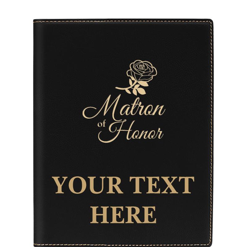 LEATHERETTE PORTFOLIO NOTEPAD