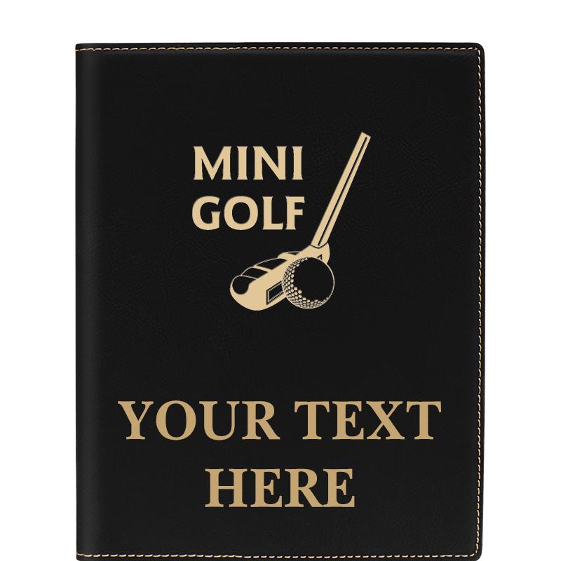 LEATHERETTE PORTFOLIO NOTEPAD