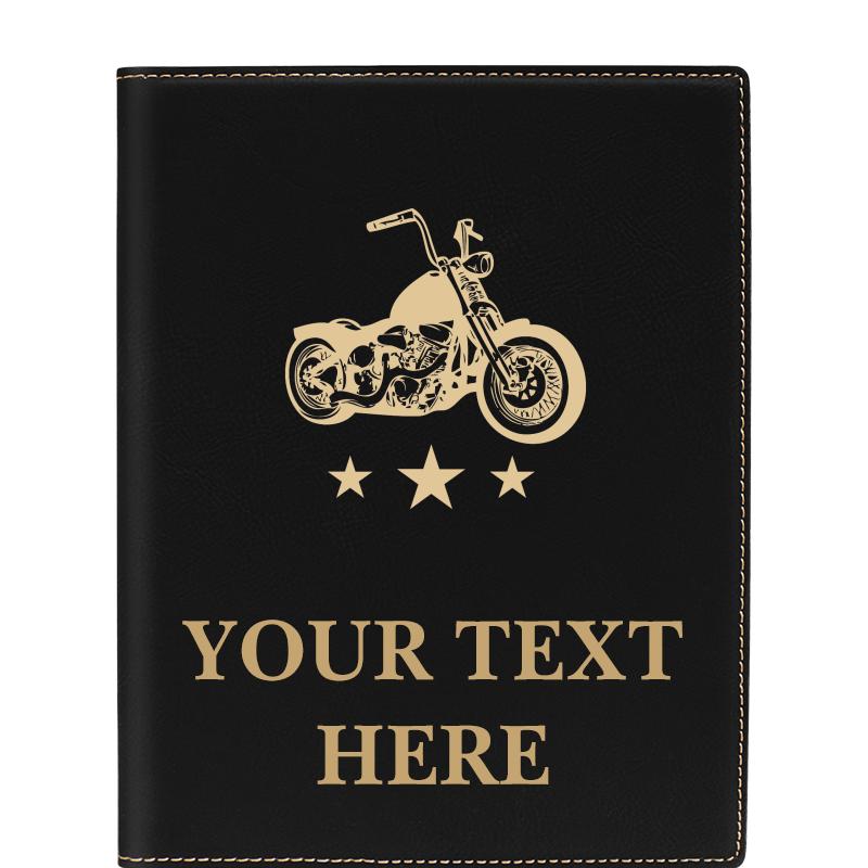 LEATHERETTE PORTFOLIO NOTEPAD